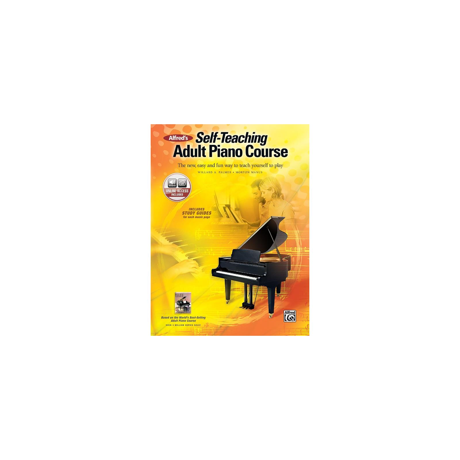 Piano Self-Teaching Adult Course Online Access Included