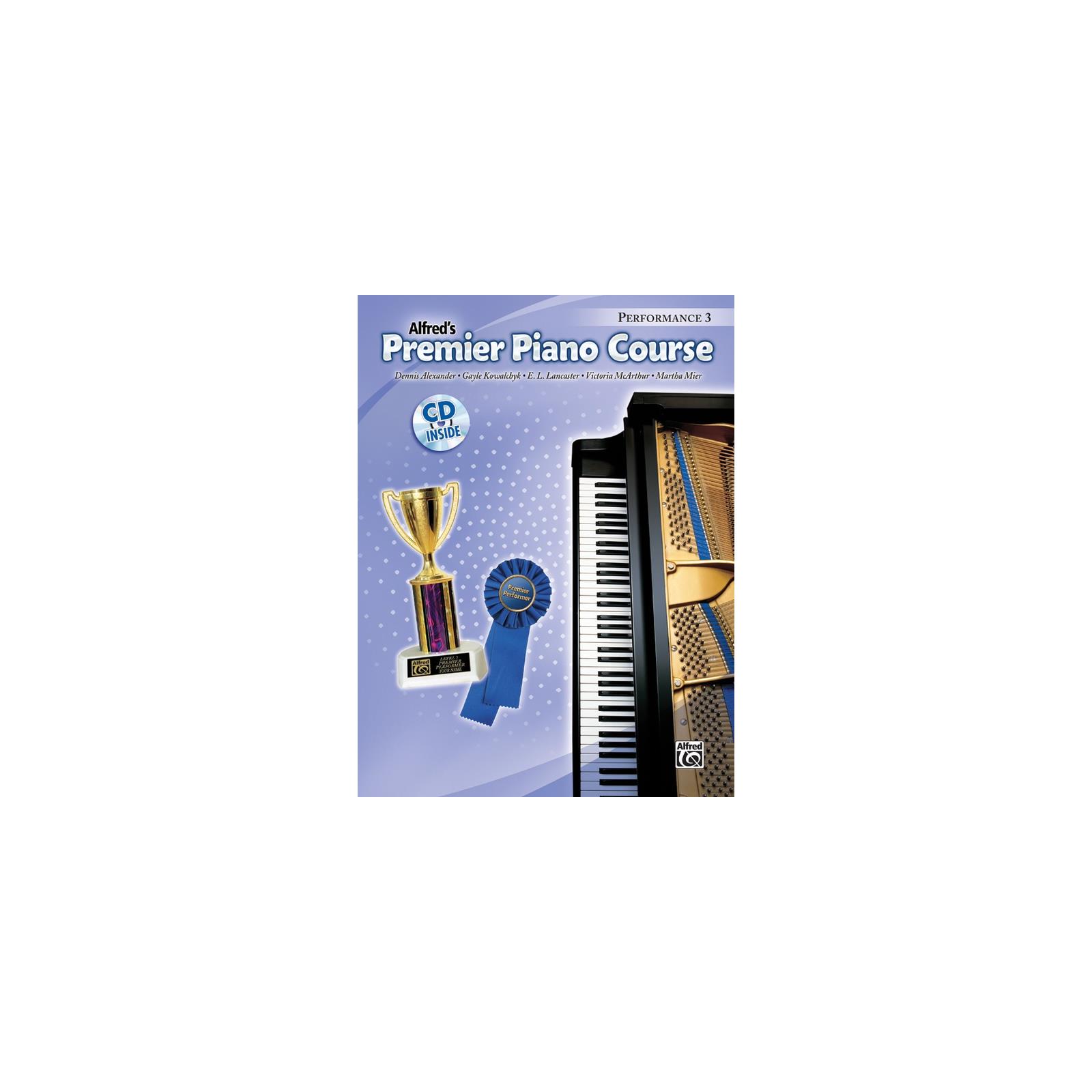 Alfred's Premier Piano Course Performance 3 CD Included