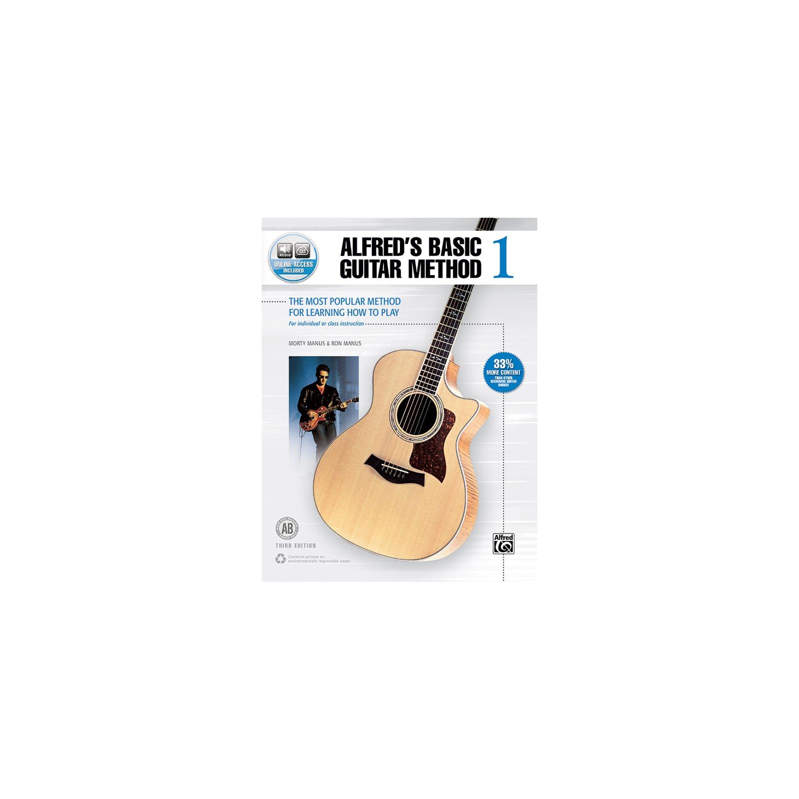 Guitar Alfred's Basic Guitar Method 1 Online Access Included