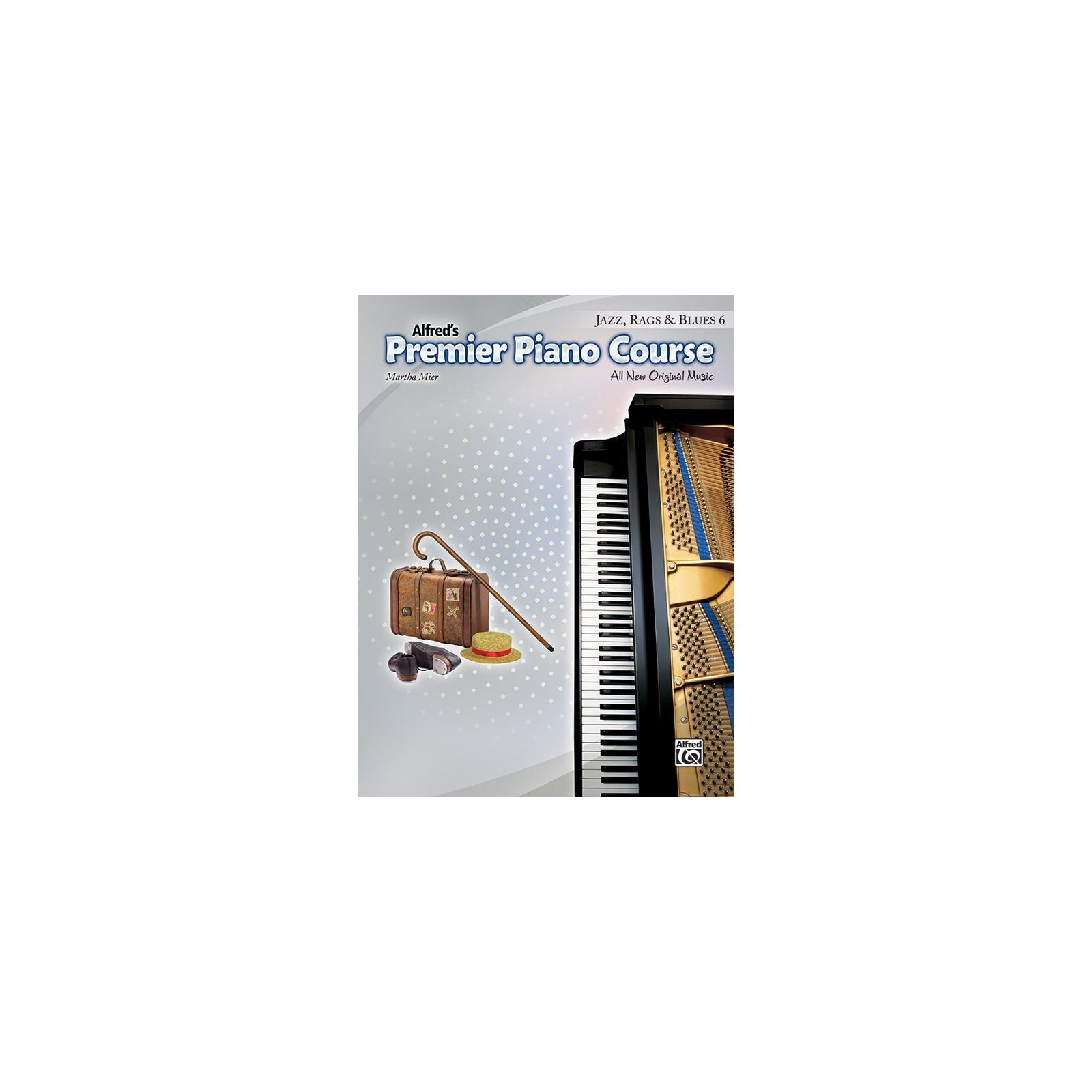 Alfred's Premier Piano Course Jazz, Rags & Blues 6