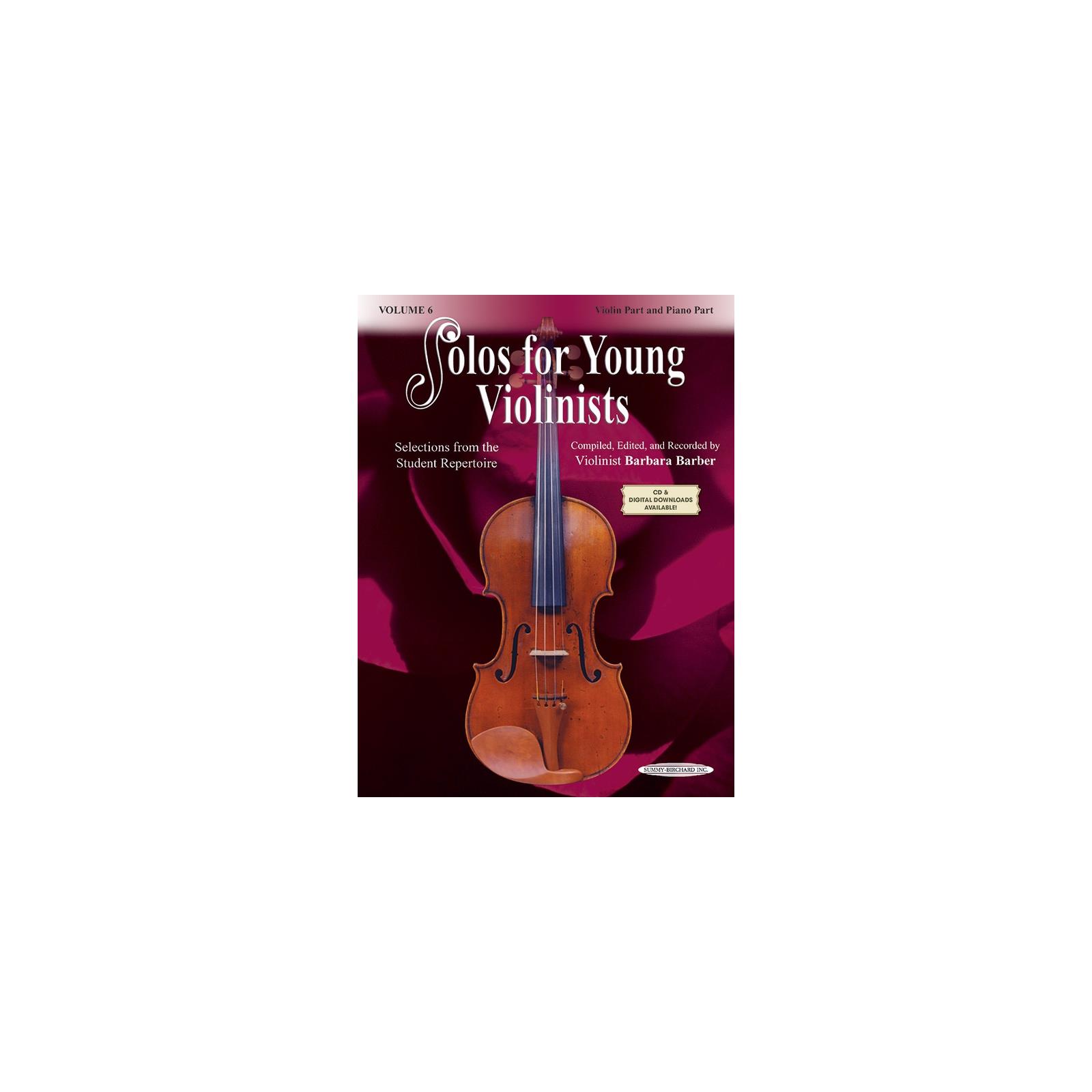 Violin Solos for Young Violinists Volume 6