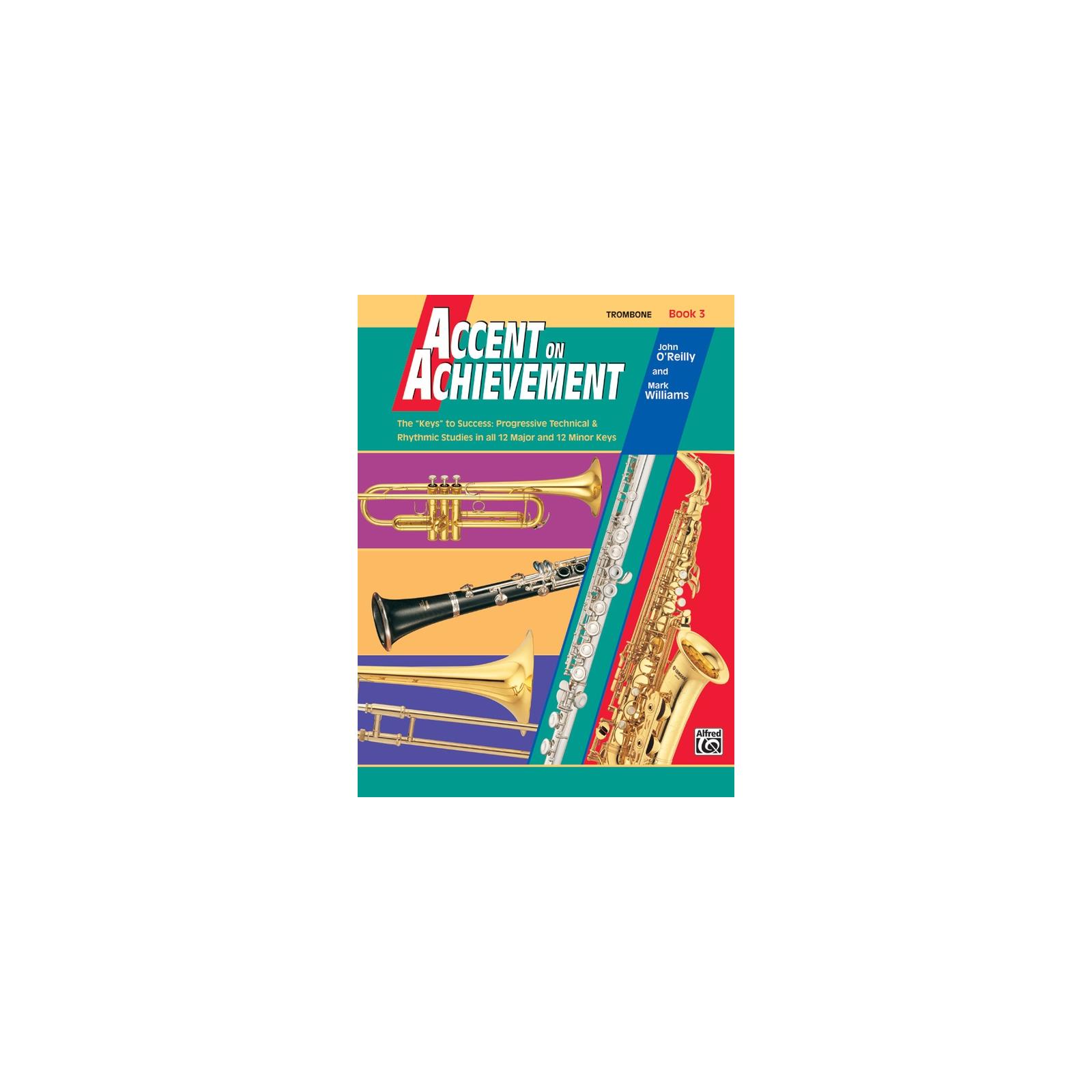Trombone Accent On Achievement Book 3