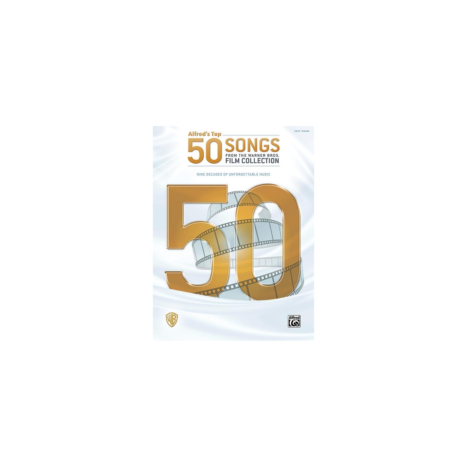 Piano 50 Songs from the Warner Bros Film Collection