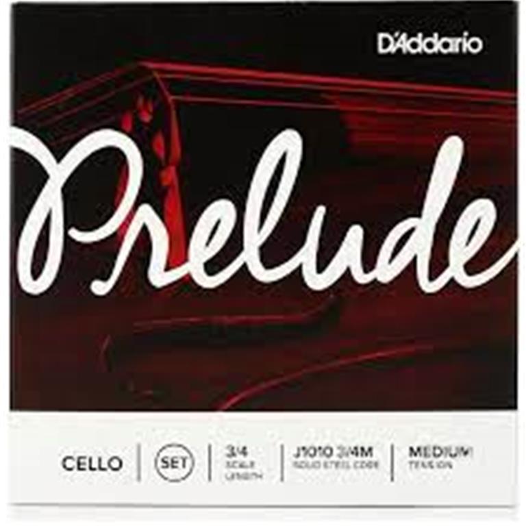 Prelude Strings Cello String Set, 3/4 Scale