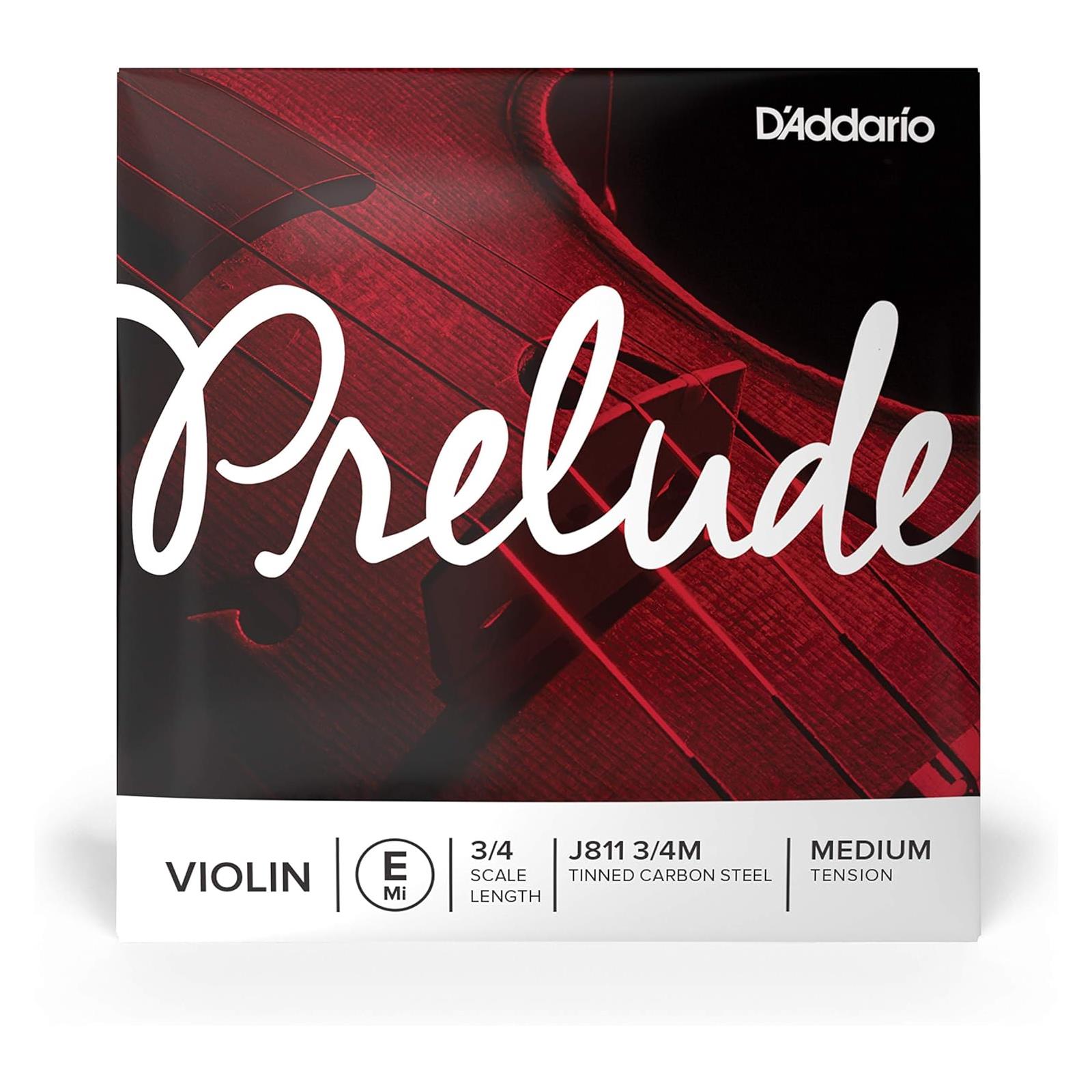 Prelude Strings Violin Single E String, 3/4 Scale