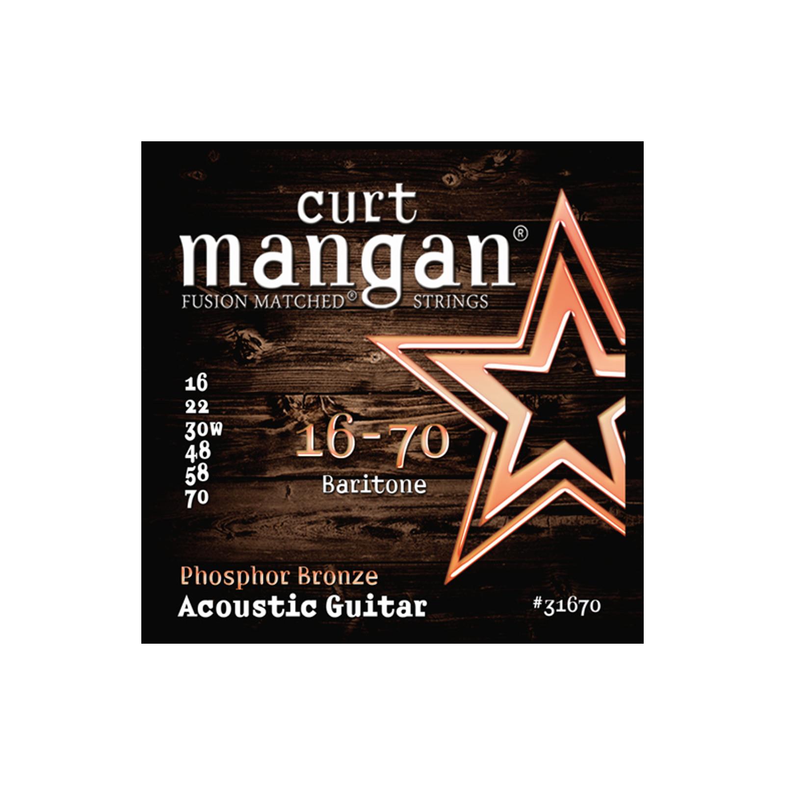 Curt Mangan Coated Baritone 16-70 PB