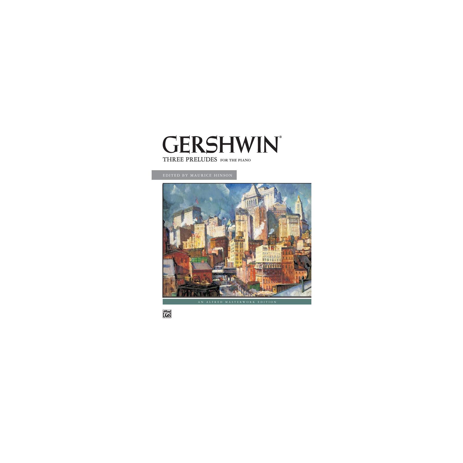 Piano Gershwin Three Preludes for the Piano Solo Piano