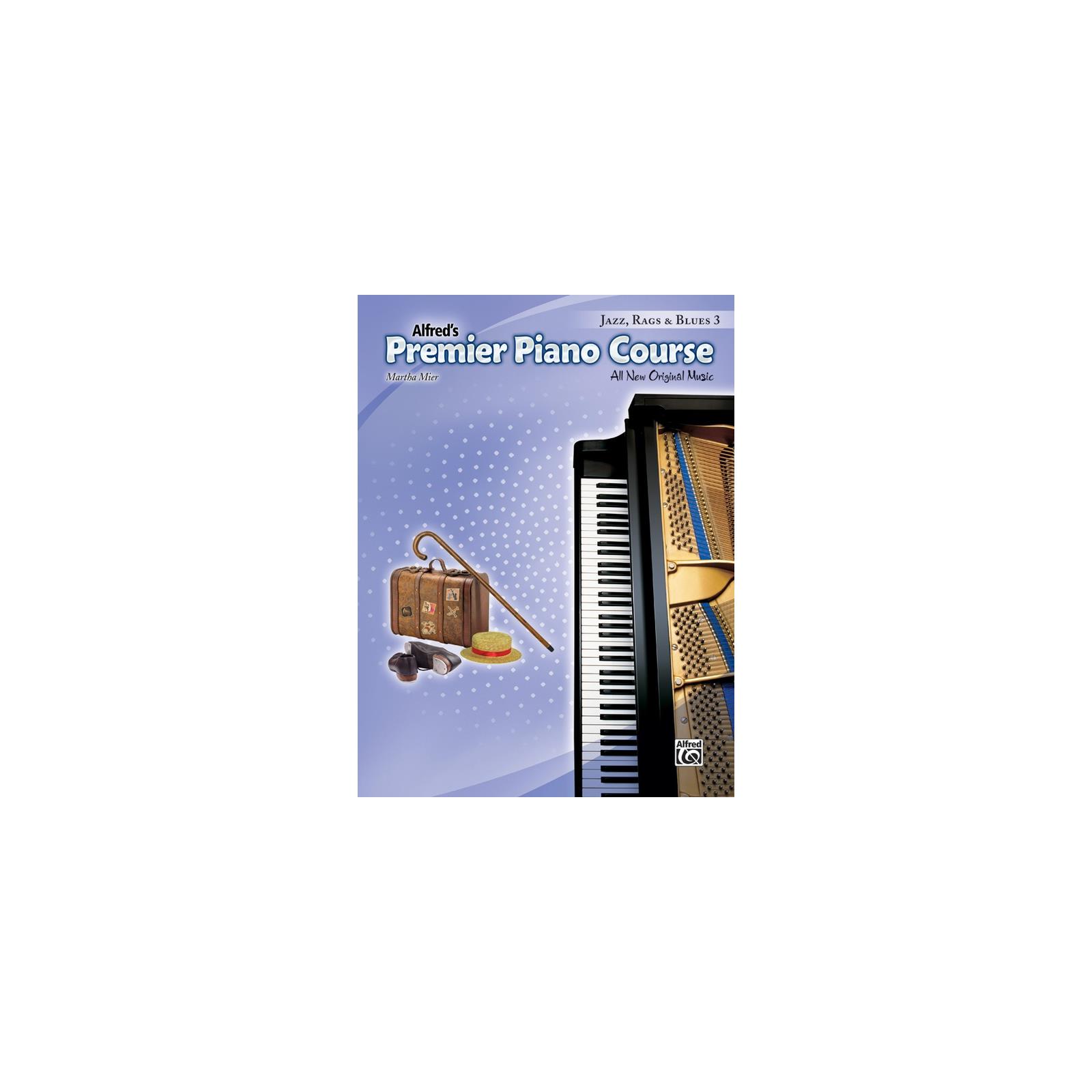 Alfred's Premier Piano Course Jazz, Rags & Blues 3