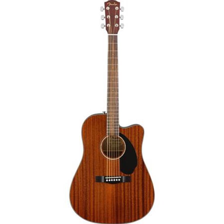 Fender CD-60SCE Dreadnought All-Mahogany Acoustic-Electric Guitar