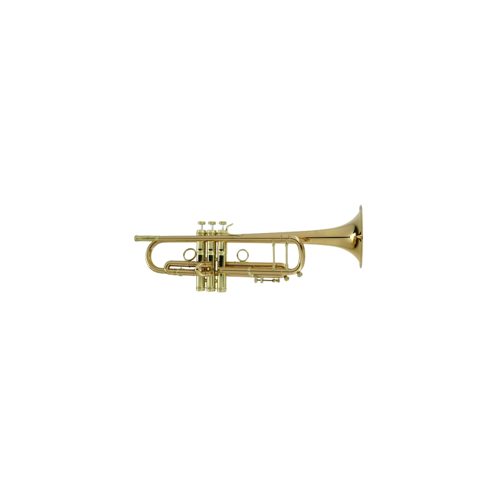 Carol Brass Trumpet Gold Brass Lacquer CTR-8880H-GSS-L