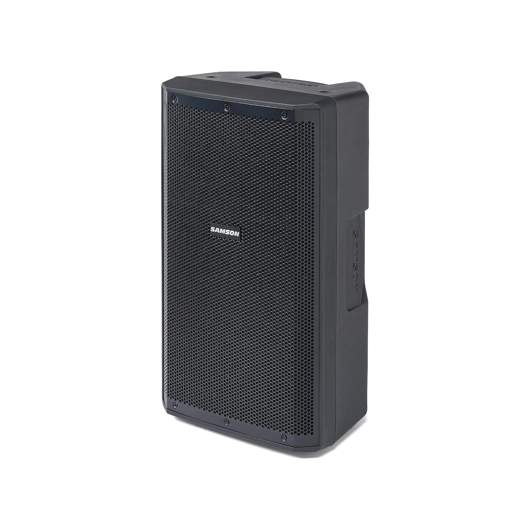 SAMSON 12" Powered Speaker 400W Peak/200W RMS, 2 Mic/Line Inputs, Aux Input, Bluetooth,