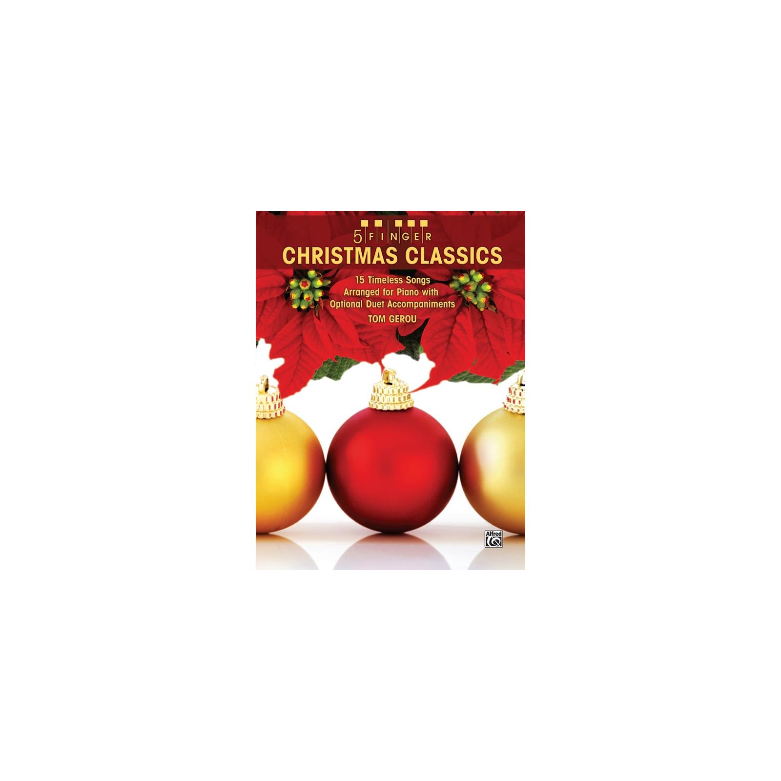 Piano 5 Finger Christmas Classics