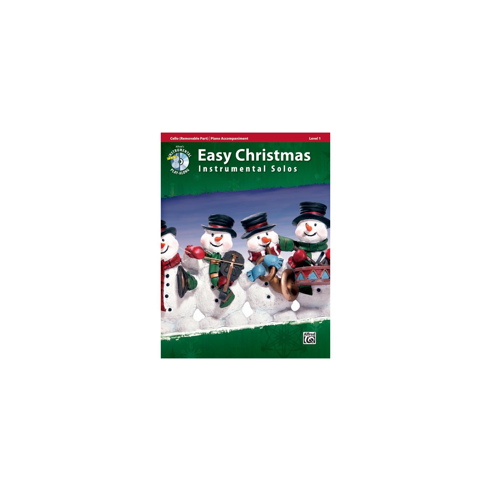 Cello Easy Christmas Instrumental Solos