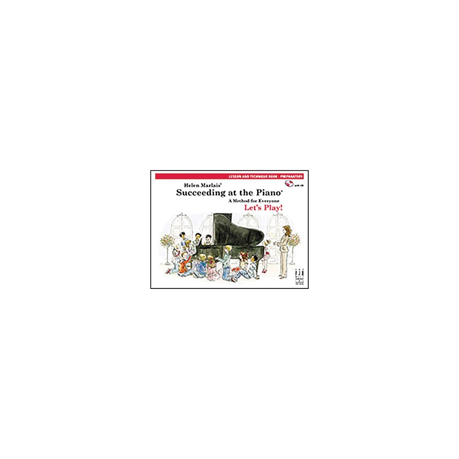 Piano Marlais Succeeding At the Piano Lesson & Technique Book - Prepatory CD Included