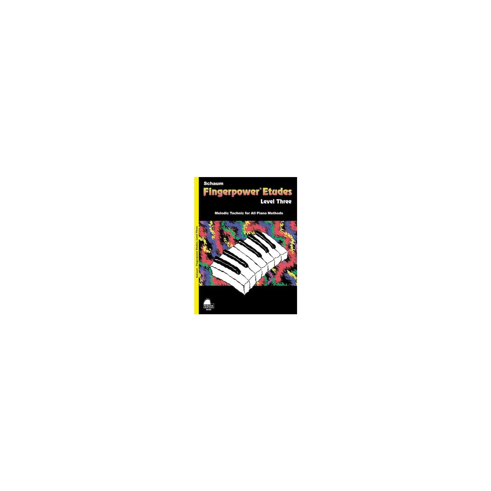 Piano Schaum Fingerpower Etudes Level 3