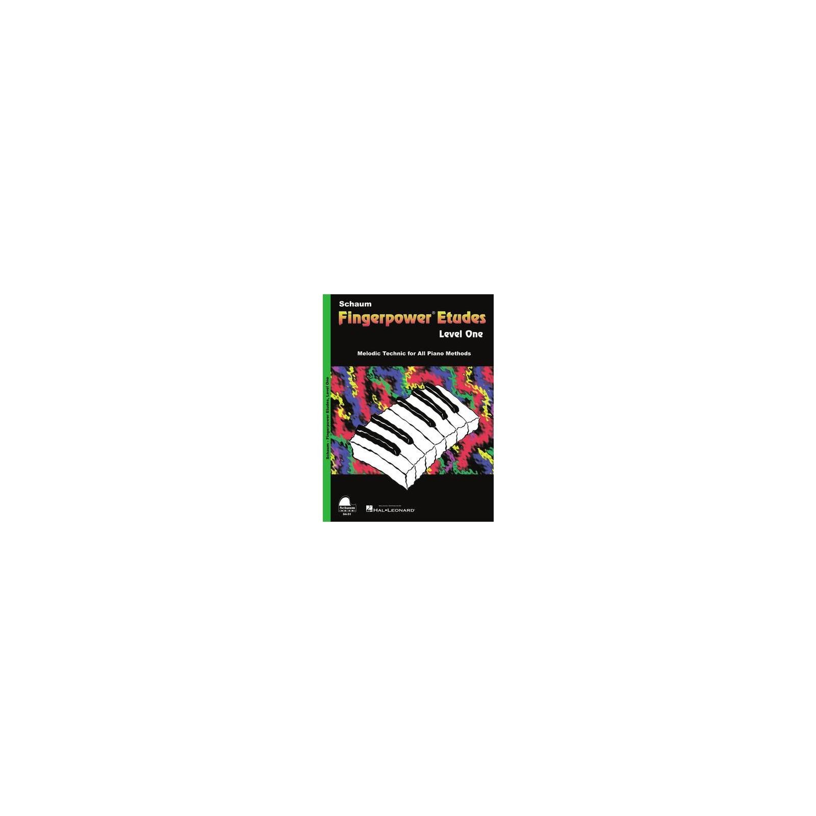 Piano Schaum Fingerpower Etudes Level 1