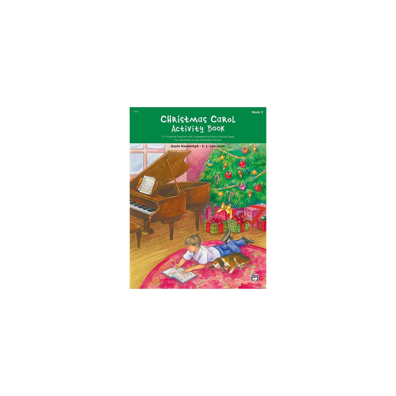 Piano Christmas Carol Activity Book Book 2