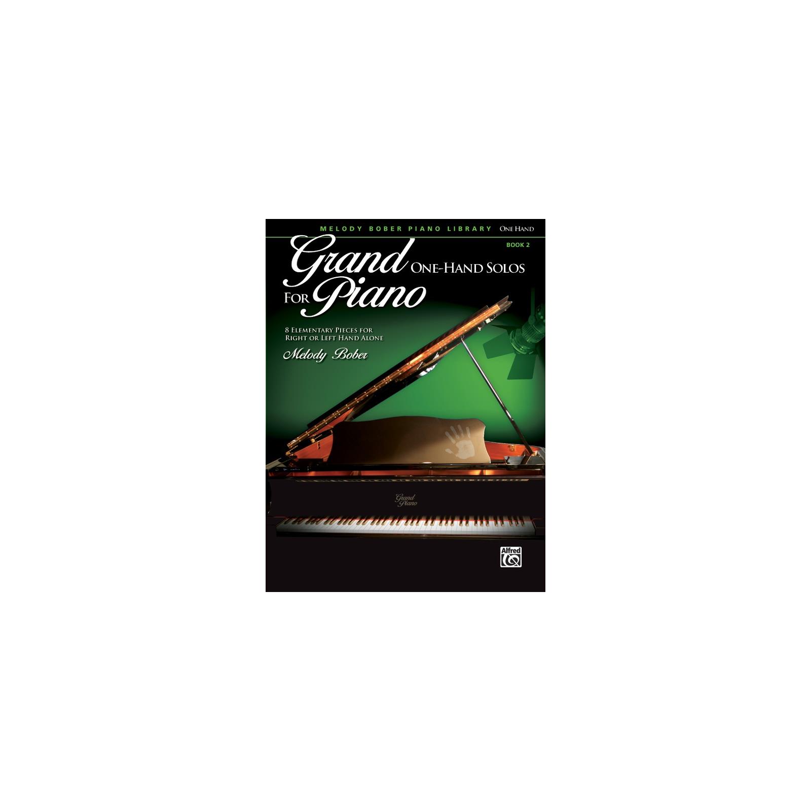 Piano Bober Grand One-Handed Solos Book 2 Solo Piano