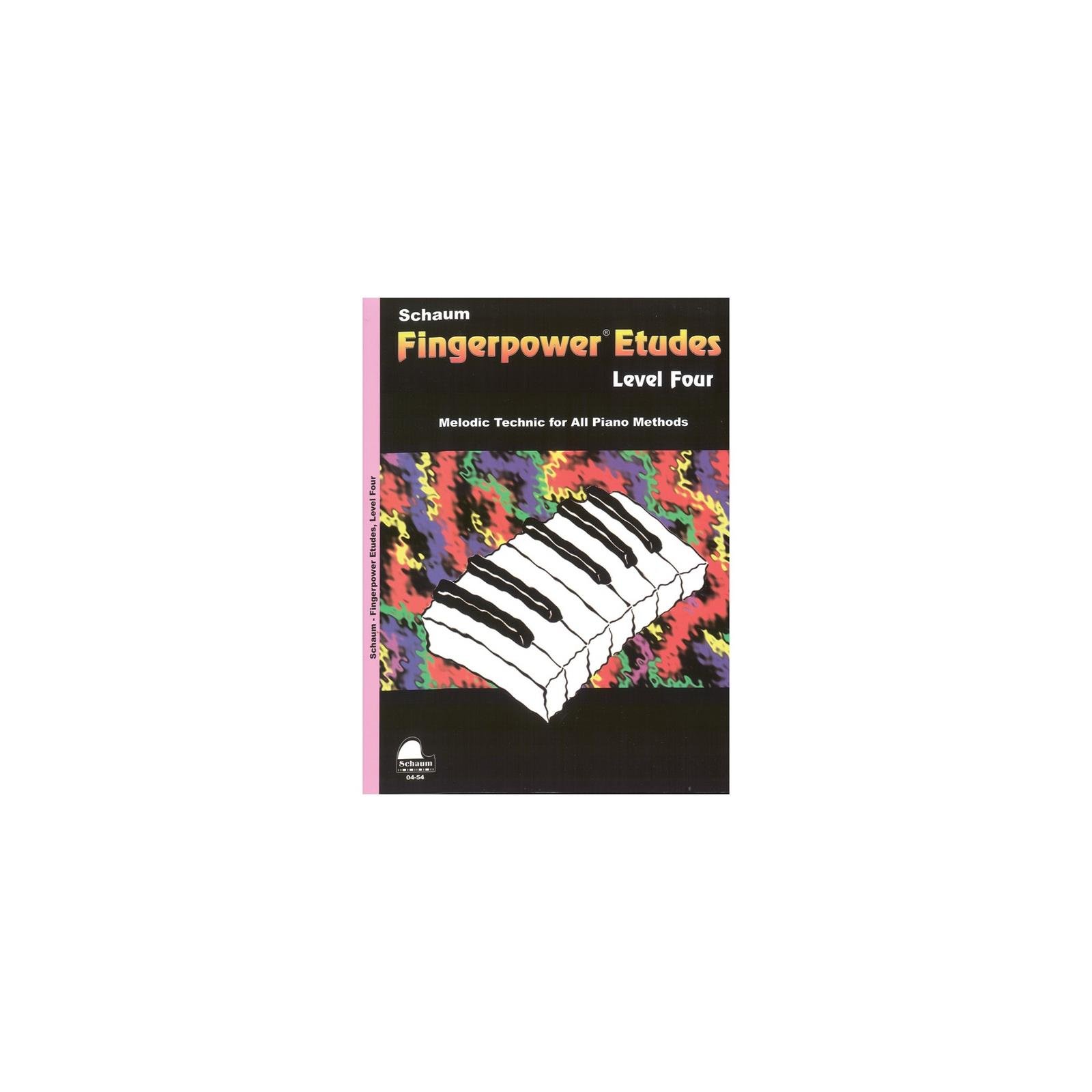 Piano Schaum Fingerpower Etudes Level 4