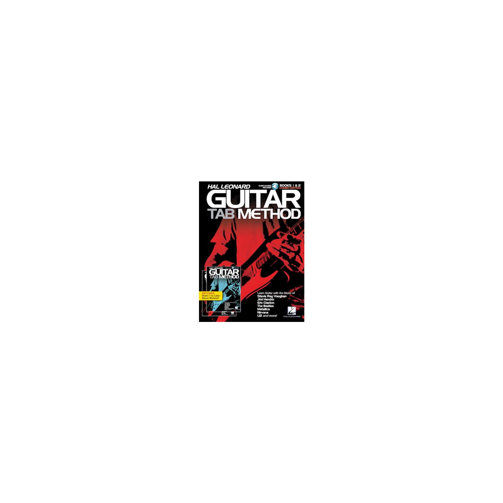 Guitar Hal Leonard Guitar Tab Method Books 1 & 2 Combo Edition Online Access Included