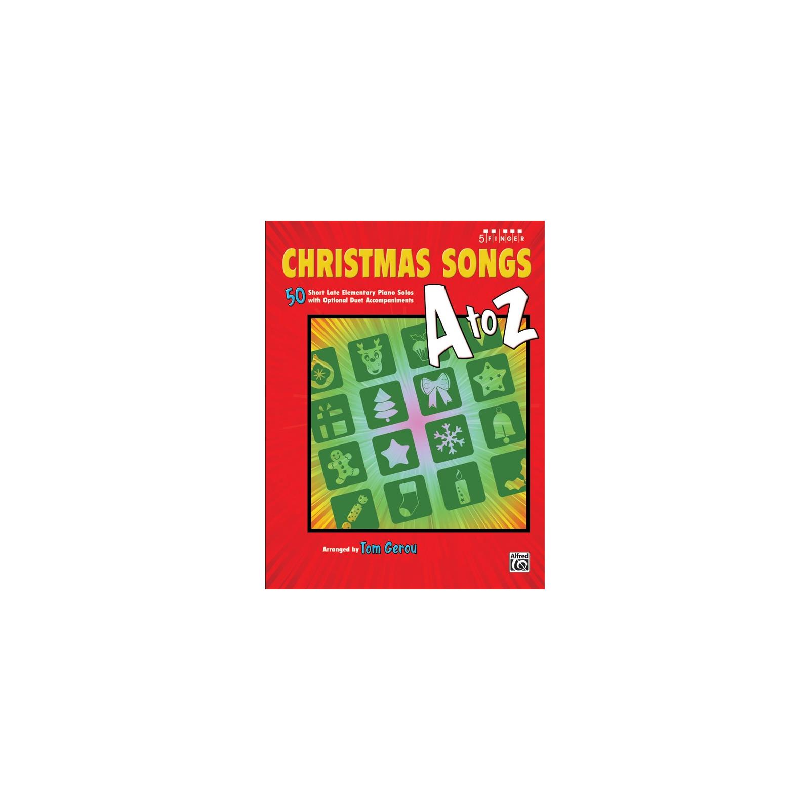 Piano Christmas Songs A to Z 5-Finger Piano