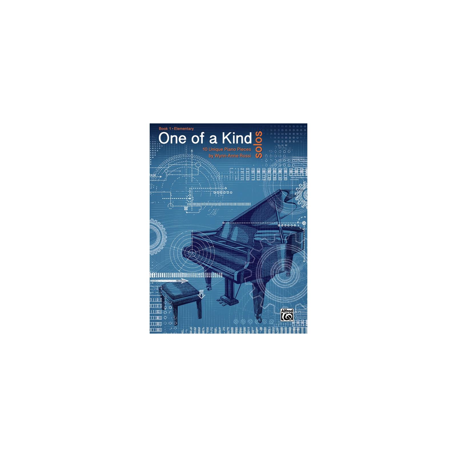 Piano One of a Kind Solos Book 1