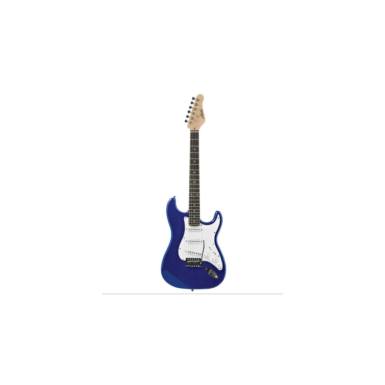 Austin "S" Style Guitar, Blue