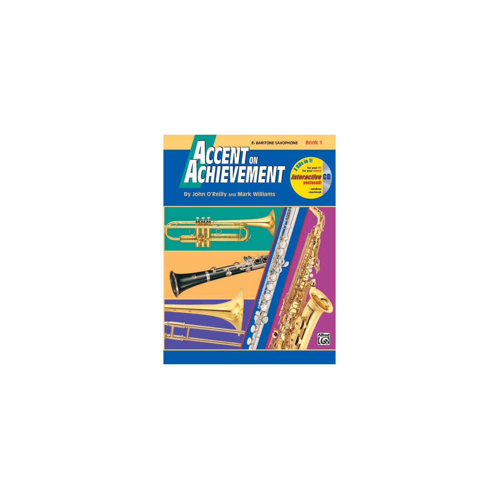 Baritone Saxophone Accent on Achievement Book 1