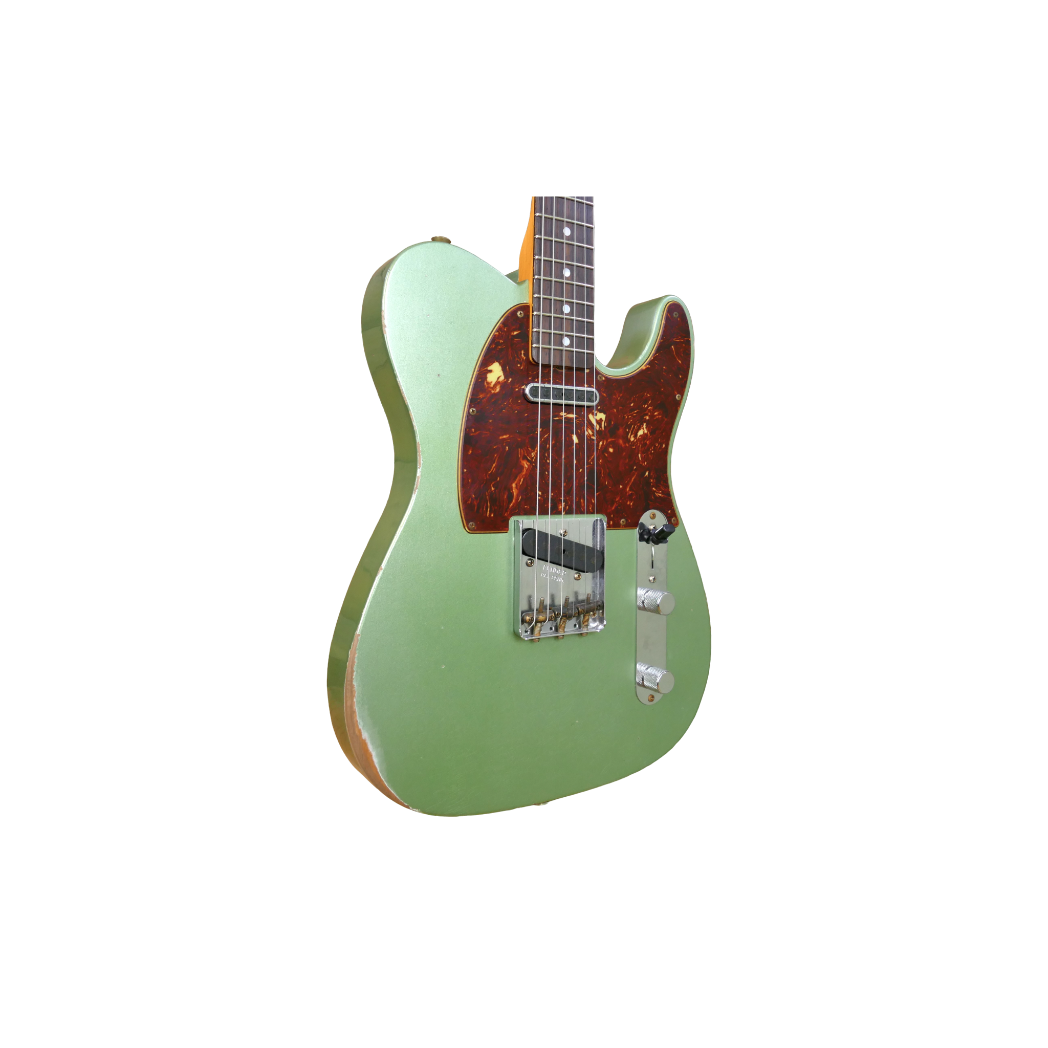 Fender Custom Shop 64 Tele Relic Aged Sage Green Metallic