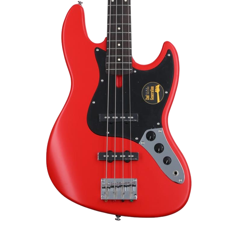 Sire Marcus Miller V3P Passive 4-String Bass, Red Satin