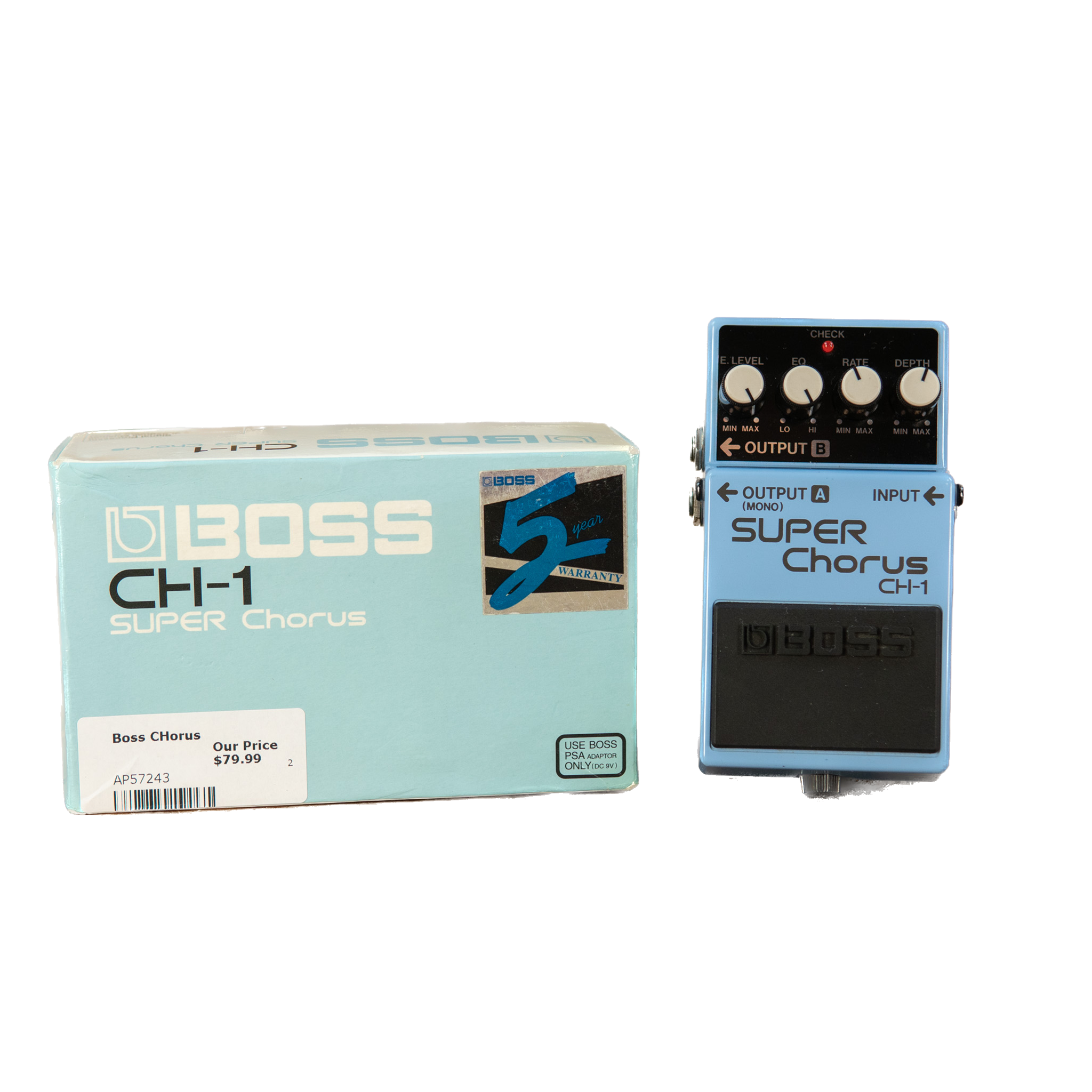 USED Boss CH-1 Chorus