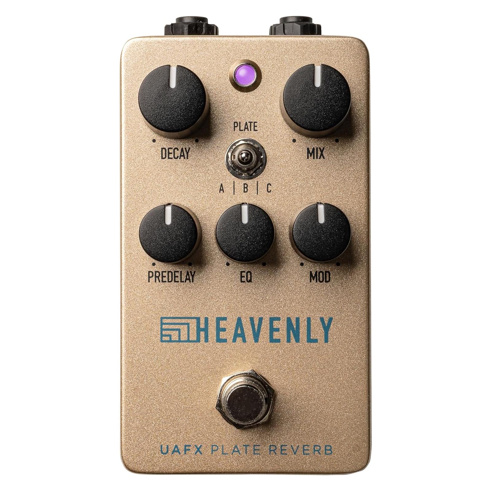 Universal Audio UAFX Heavenly Plate Reverb Guitar Effects Pedal