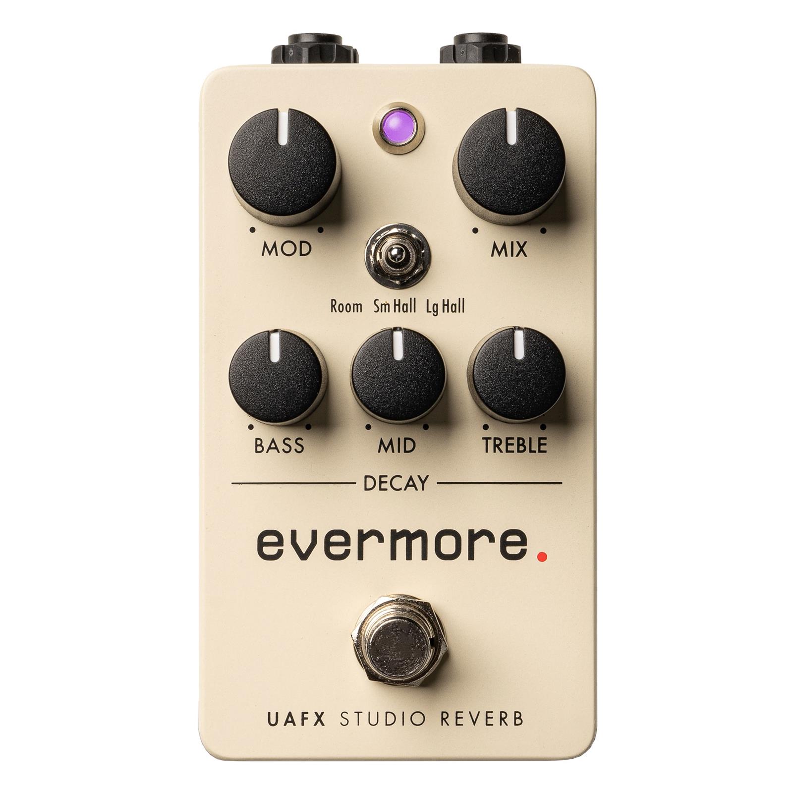 Universal Audio UAFX Evermore Studio Reverb Guitar Effects Pedal