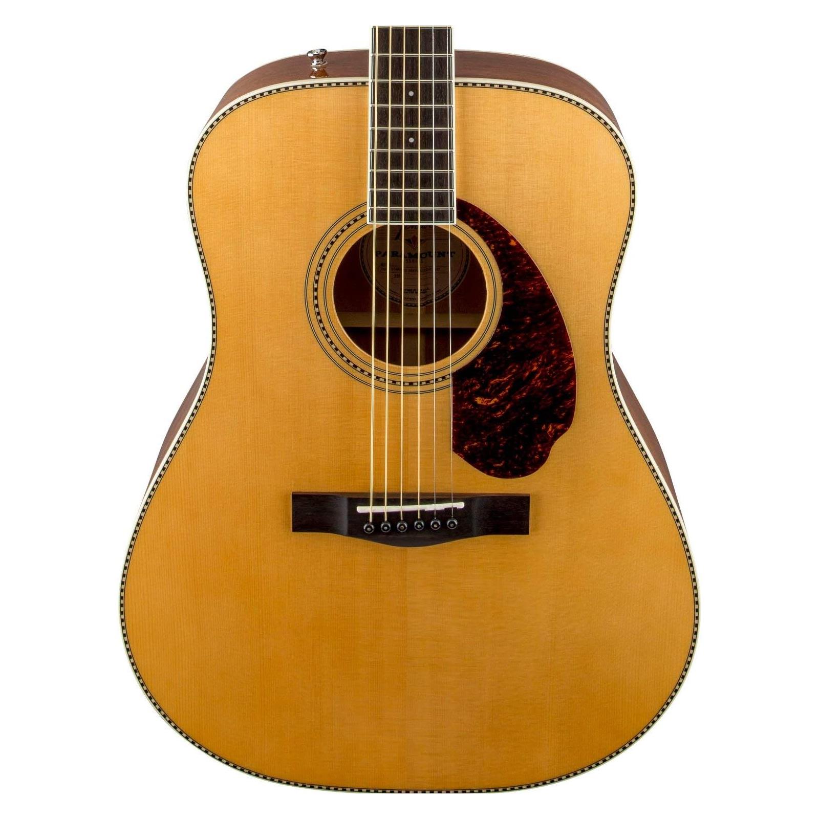 Fender PM-1E Standard Dreadnought, Ovangkol Fingerboard, Natural w/case