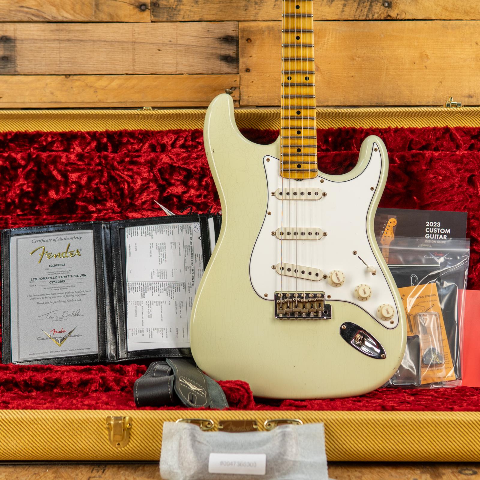 Fender Custom Shop Limited Stratocaster Tomatillo Journeyman