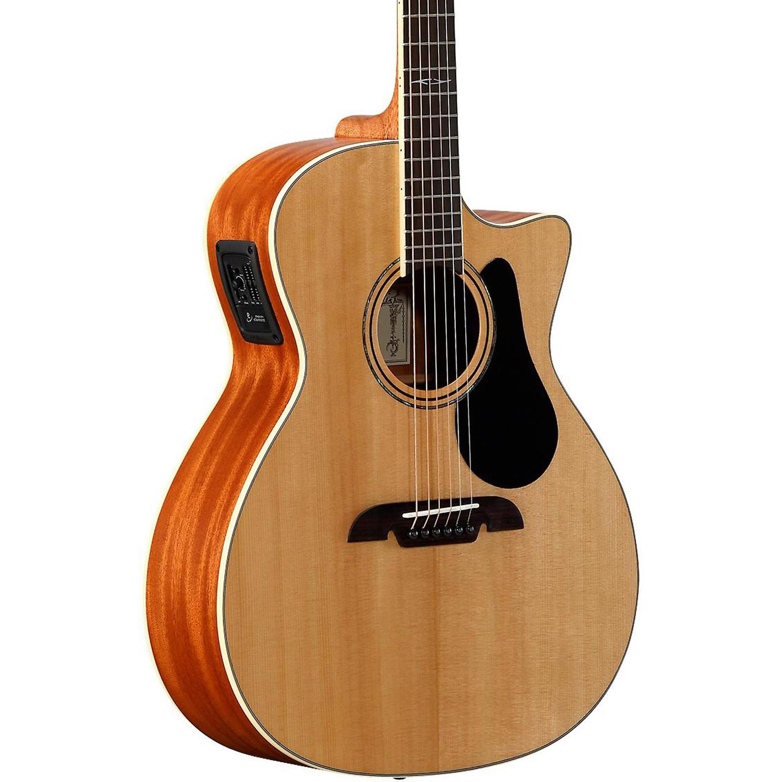 Alvarez Artist Series AG60CE Grand Auditorium Acoustic-Electric Guitar Natural