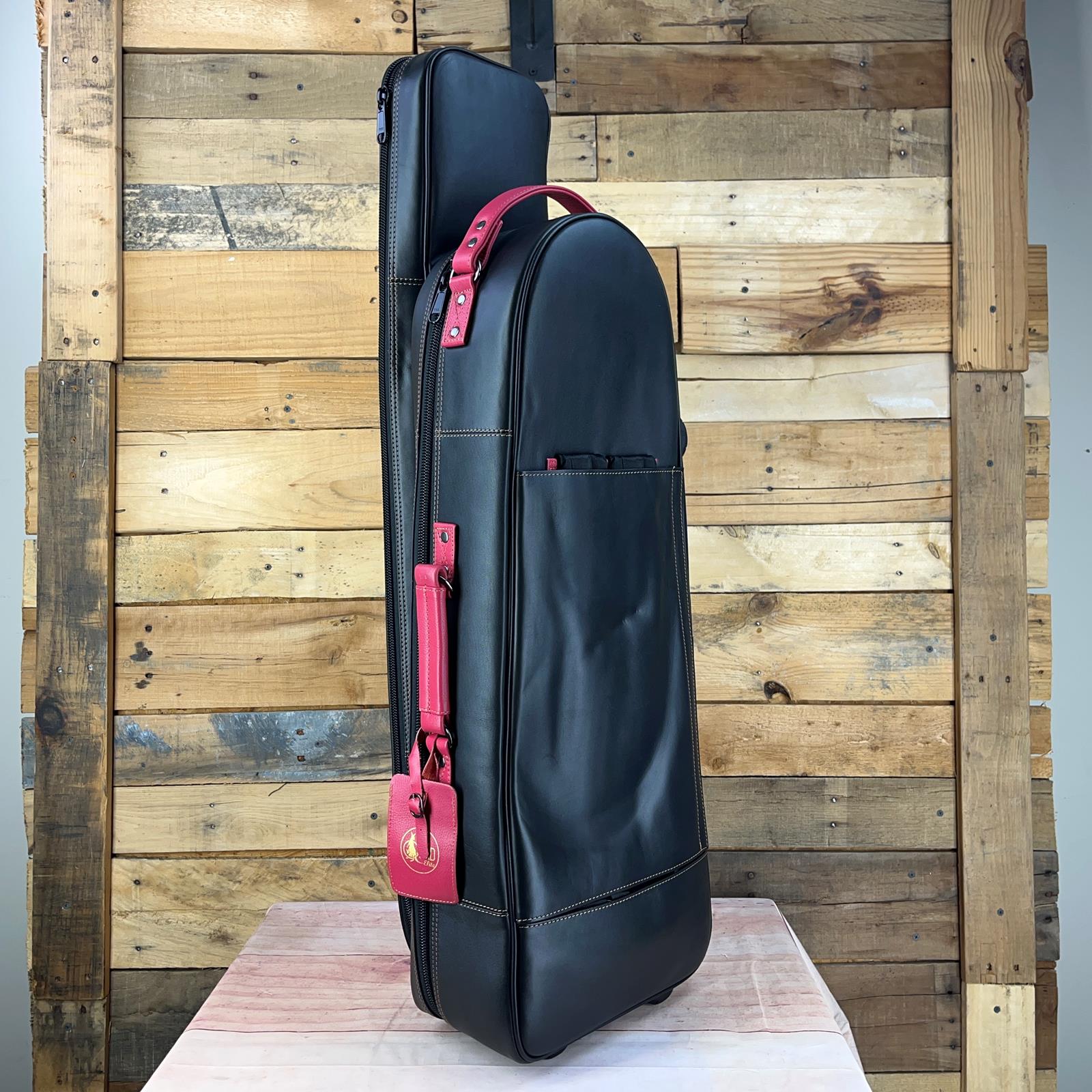 Gard Bags Trombone Black w/ Pink Leather Trim