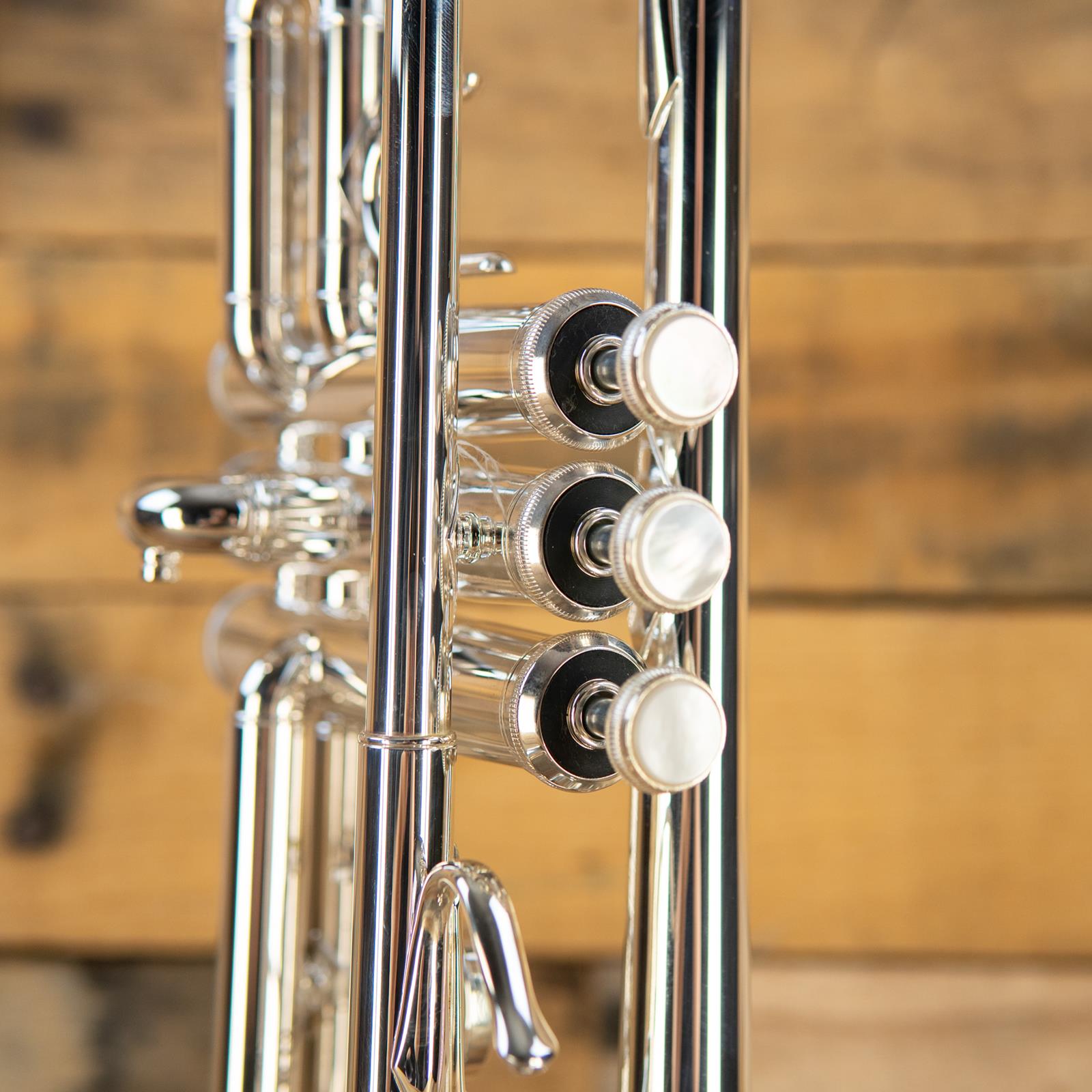 管楽器・吹奏楽器 Bach 25H 229 GP Bach Bach Stradivarius Trumpet in C, Silver Plate C180SL229 