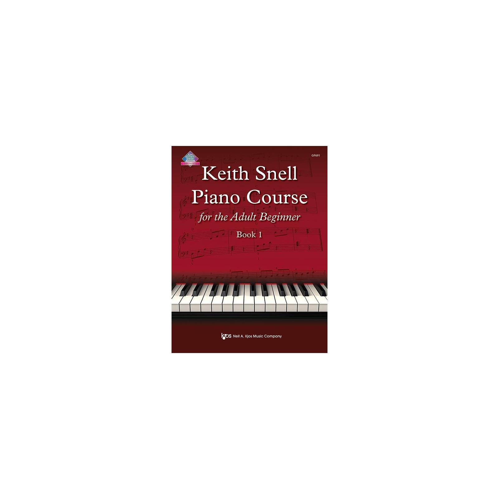 Piano Keith Snell Piano Course for the Adult Beginner Book 1 Online Access included