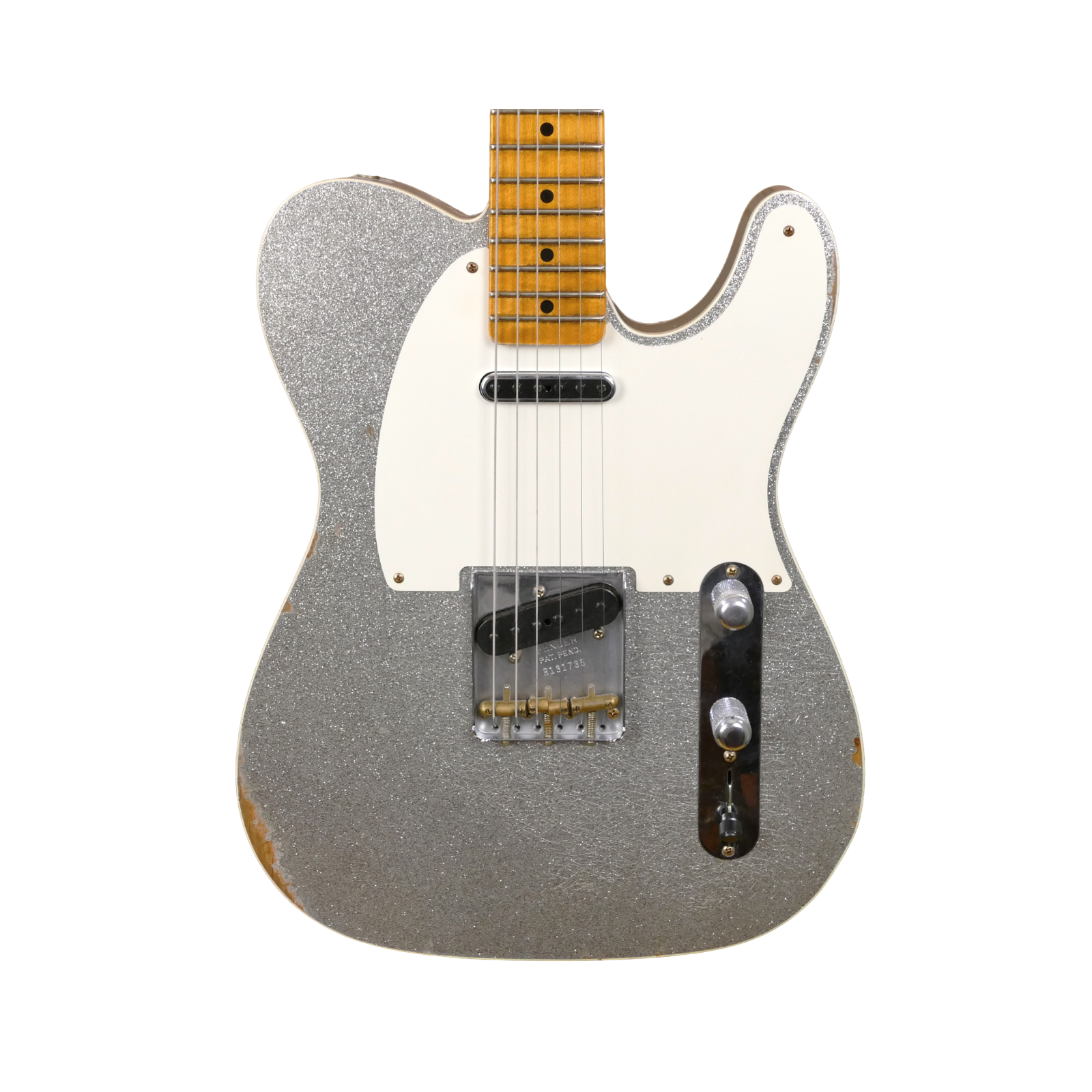 Fender Custom ShopTomatillo Telecaster Relic Aged Silver Sparkle