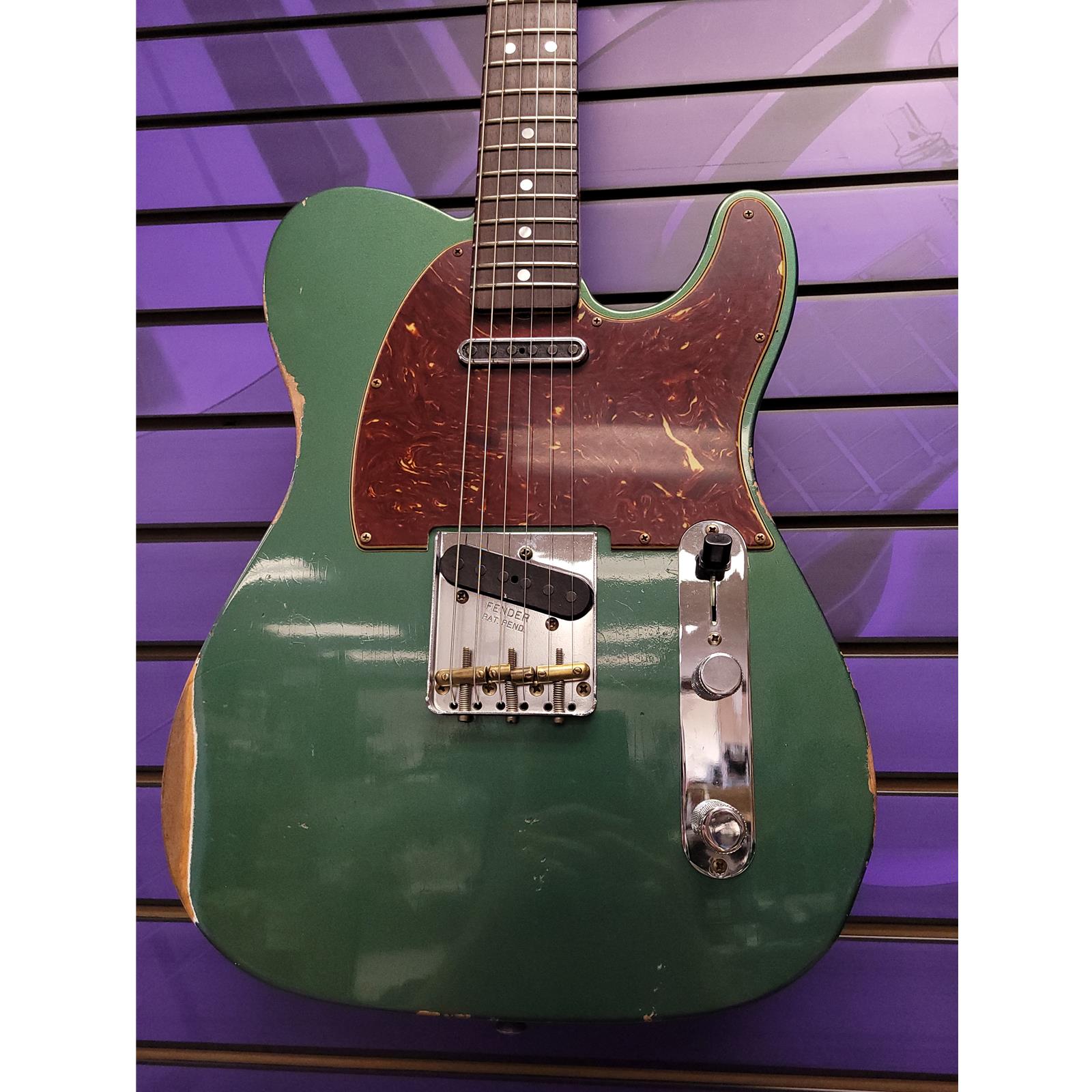 Fender Custom Shop 64 Telecaster Relic Aged Sherwood Green Metallic