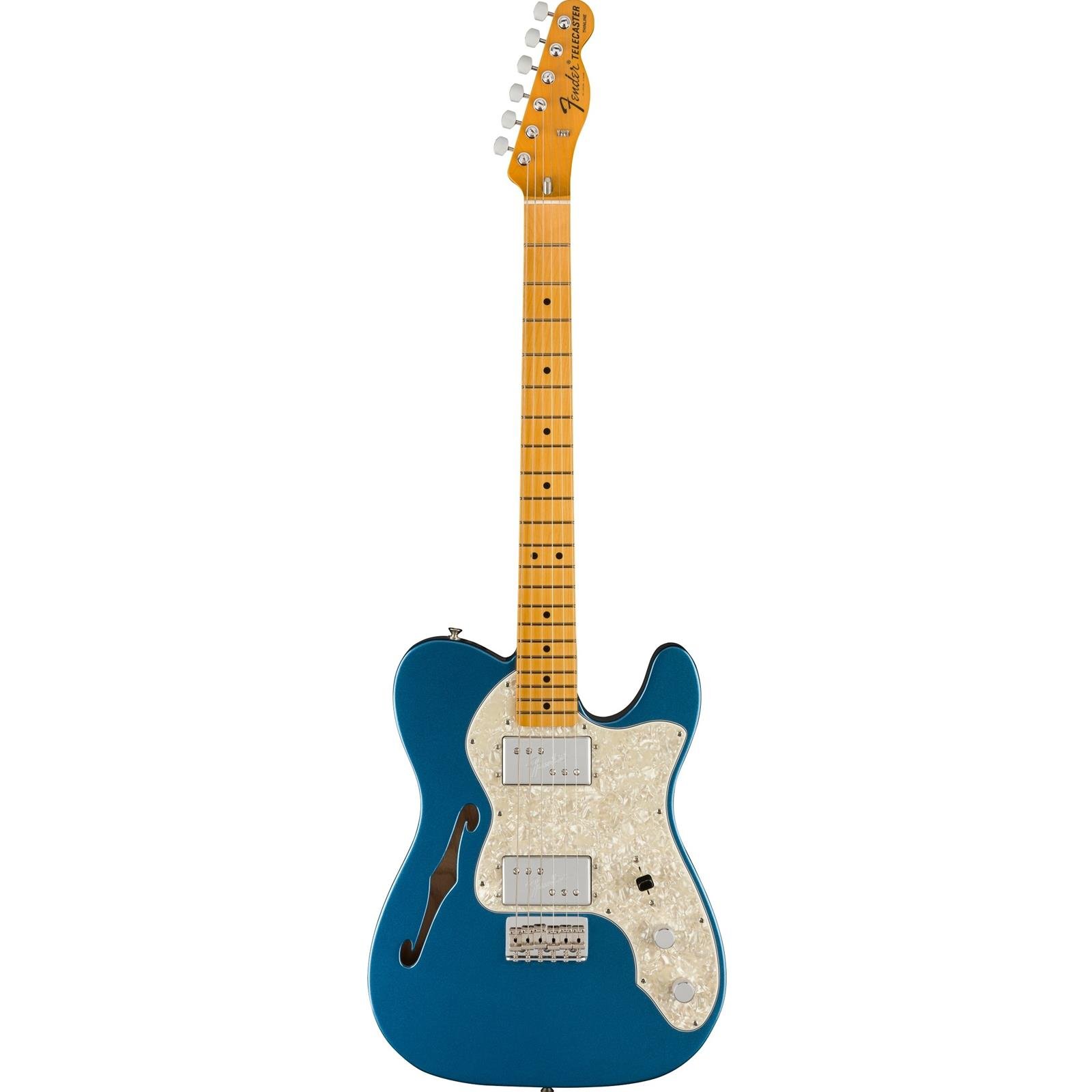 Fender B Stock- American Vintage II 1972 Telecaster Thinline Lake Placid Blue