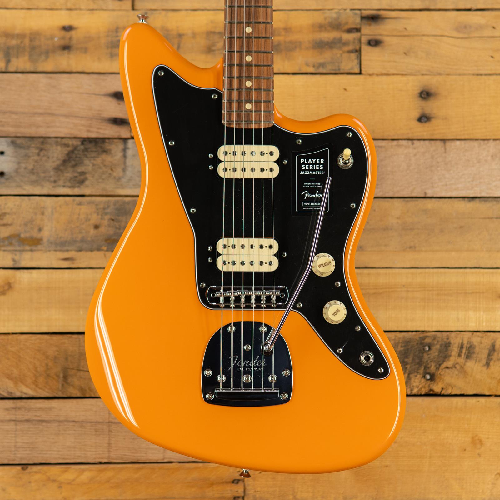 Fender Player Jazzmaster, Pau Ferro Fingerboard, Capri Orange - USED