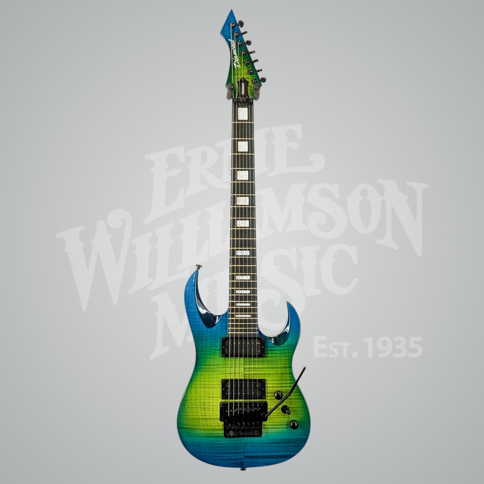 ギター iridium Ernie Williamson Music - DIAMOND MUSICAL Halcyon FM 7 string