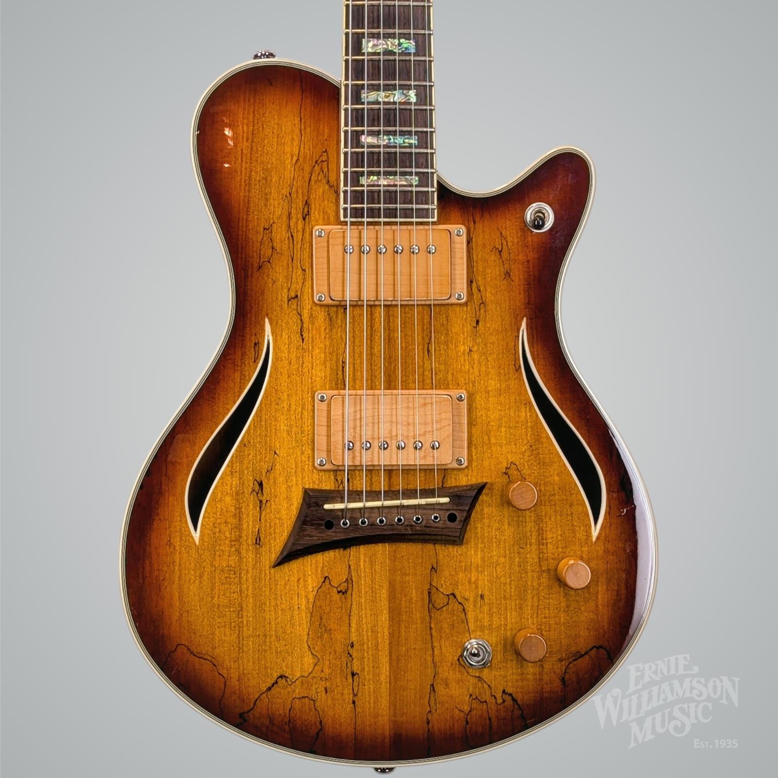 Michael Kelly Hybrid Special w/Acoustic pup
spalted burst