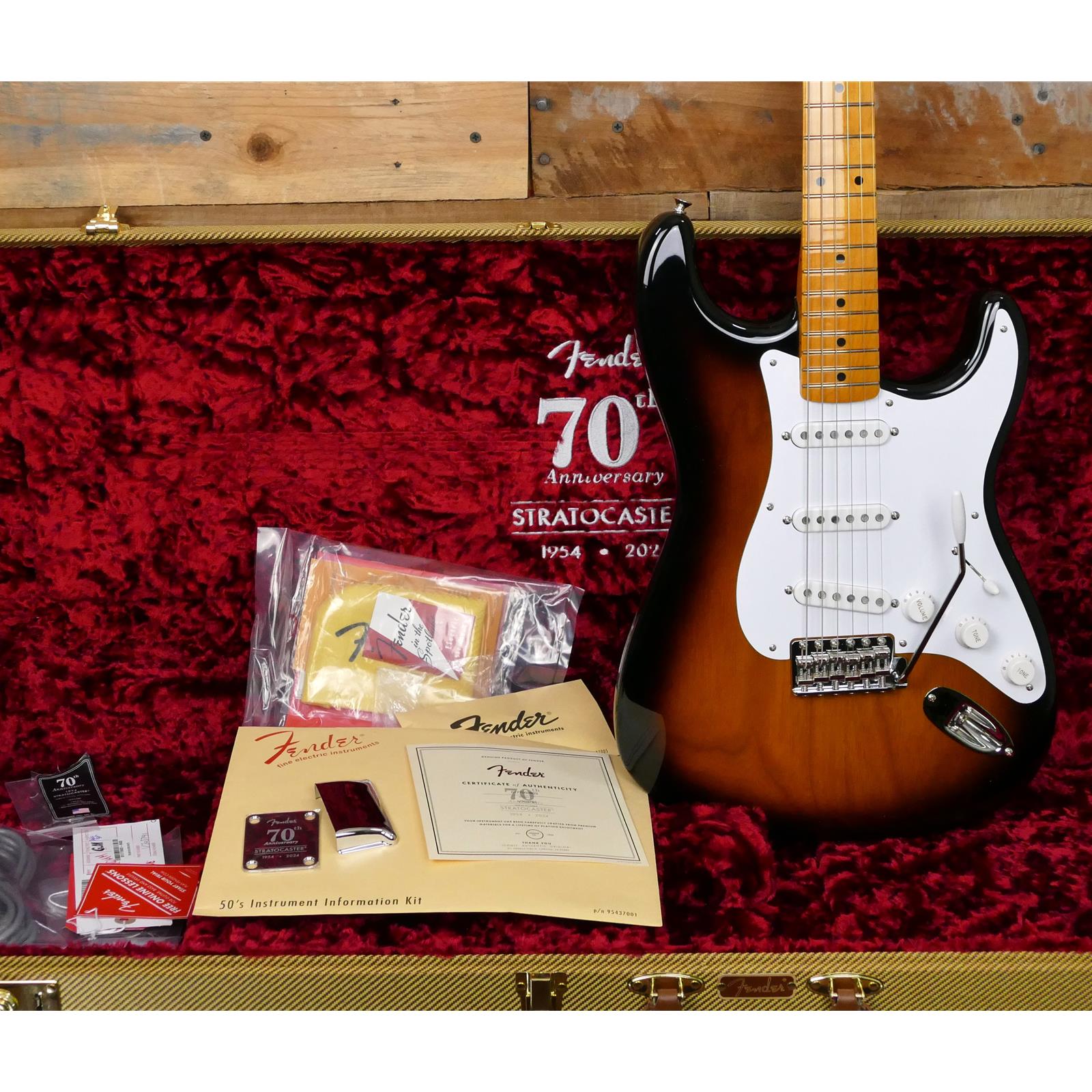 Ernie Williamson Music - Fender Player Stratocaster, Maple