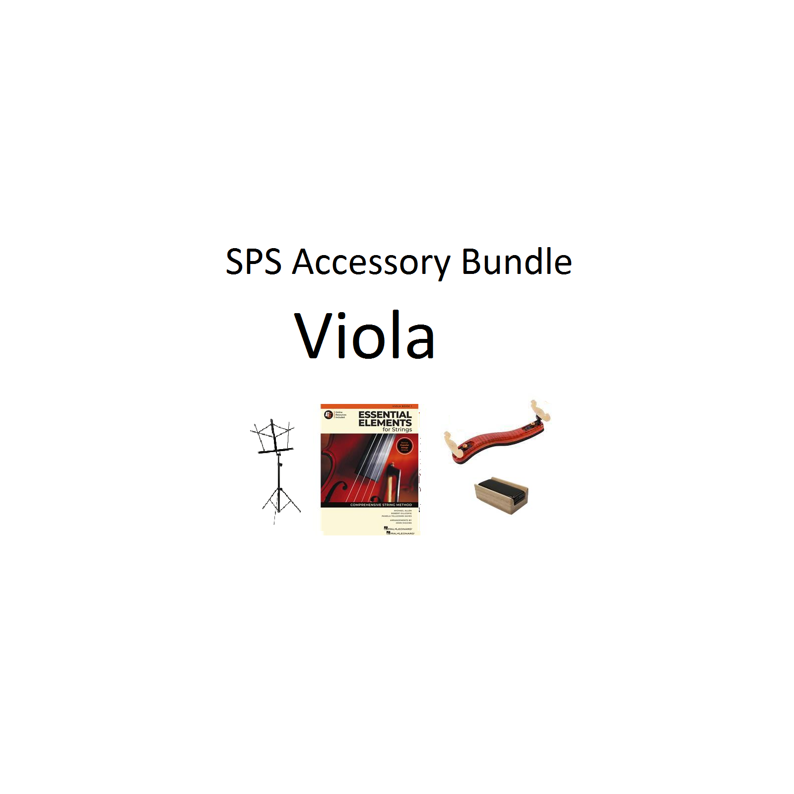 Ernie Williamson Viola Accessory Package