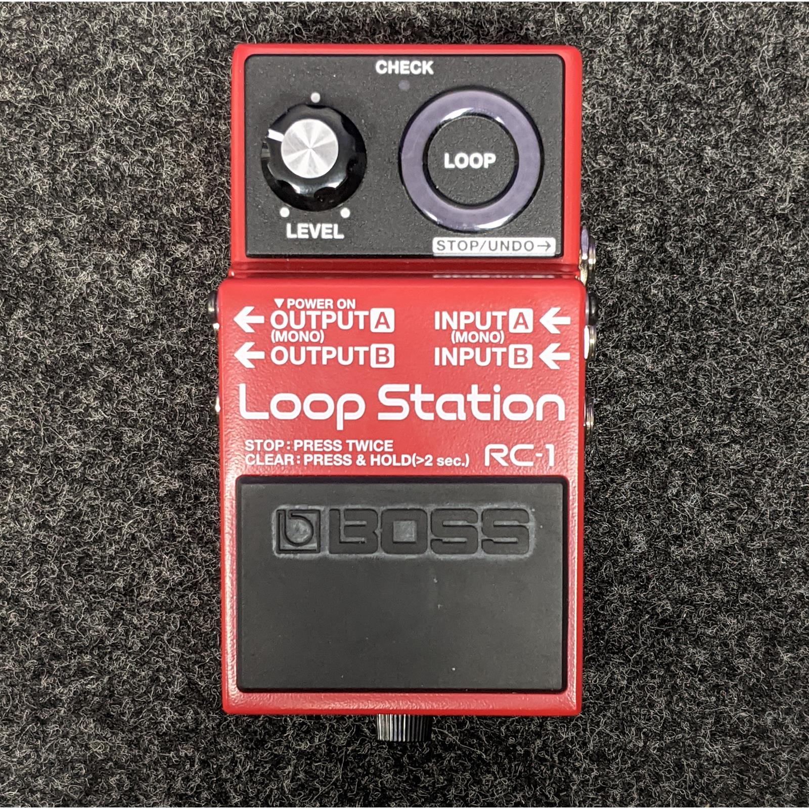 Boss RC-1 Loop Station Looper Pedal-USED