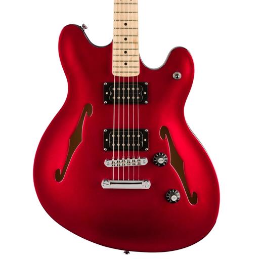 Squier Affinity Series Starcaster, Maple Fingerboard, Candy Apple Red -  Ernie Williamson Music