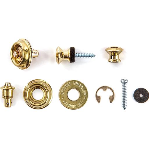 Ernie Williamson Music - Dunlop Dual Design Straplok Gold